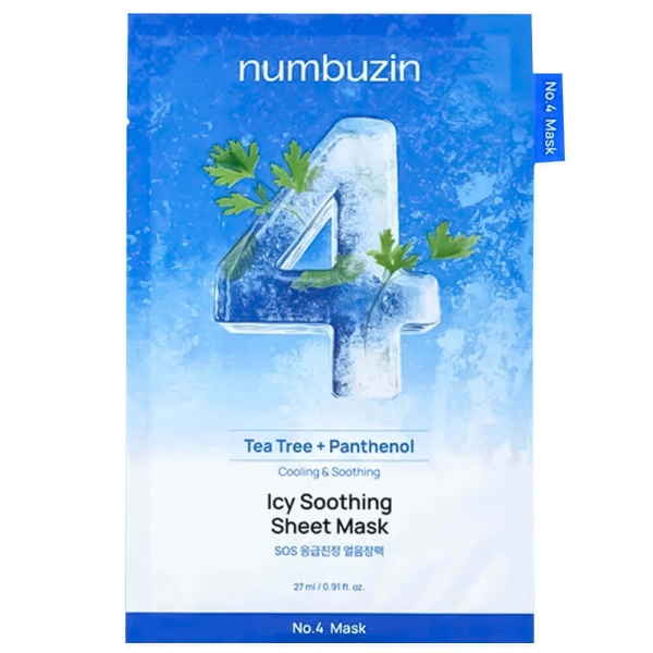 numbuzin-No.4-Icy-Soothing-Sheet-Mask-NEW